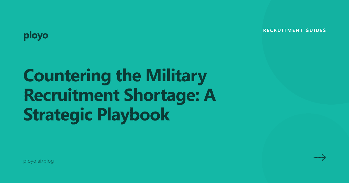 Cover illustration for the Ployo article on countering the military recruitment shortage