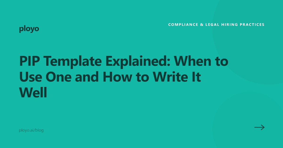 Cover illustration for the Ployo article explaining when and how to use a PIP template
